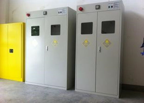 Auto Alarm Lab Storage Cabinets Epoxy Coating Safety Furniture 1.2mm Thickness supplier