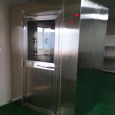 Automated PLC Control Air Shower Unit 1.2mm Cold Rolled Plate Structure supplier