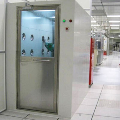Cold Rolled Plate Air Shower Room Automatic Single / Double Door Type supplier