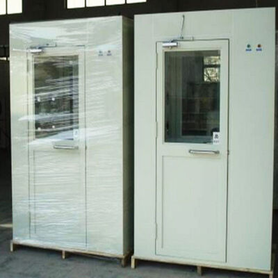 Metal Body Cleanroom Air Shower , Pass Box Air Shower PLC Control System supplier