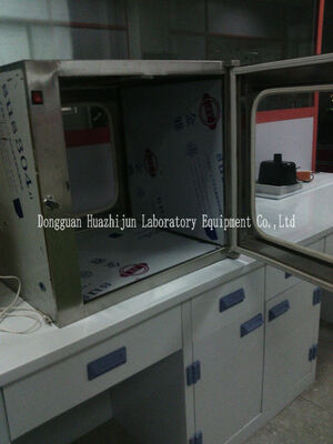 Stainless Steel Pass Through Box Mechanical Interlocking On Both Sides supplier