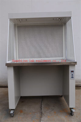 Cold Steel / SS Horizontal Laminar Flow Cabinet HEPA Filter Low Noise supplier