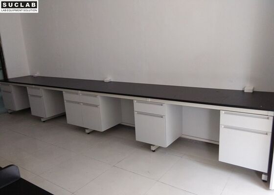 Modular Structure Chemical Lab Furniture MDF / Fireproof Board Materials supplier