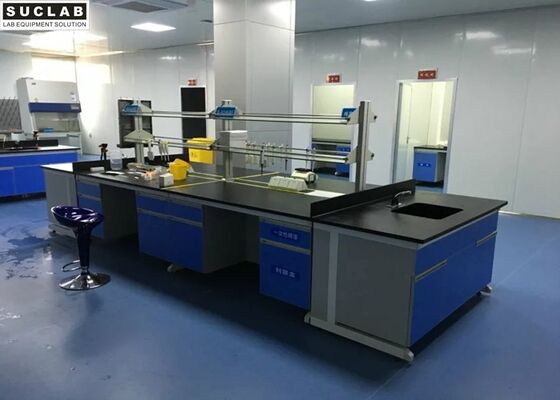 Acid Alkali Resistant Laboratory Work Benches , Science Lab Benches Eco Friendly supplier