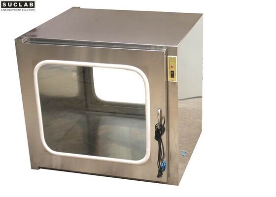 Clean Room Pass Through Box UV Lamp Lighting With Interlocking System supplier