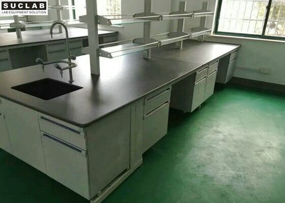 C Frame Steel Chemical Lab Furniture New Condition Three Section Slide Rail Design supplier