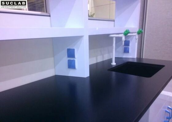 Wall Cabinet Combined Medical Laboratory Furniture , Laboratory Island Bench Floor Mounted supplier