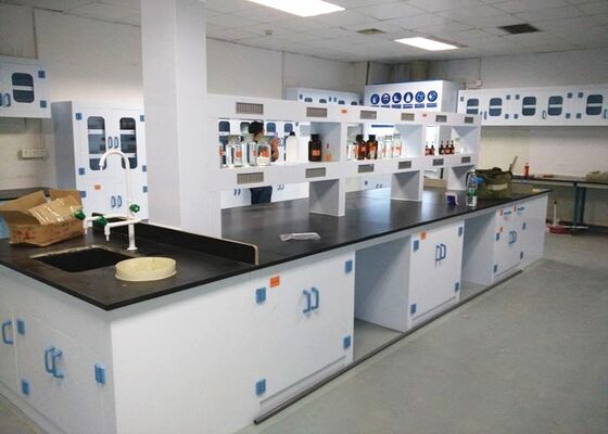 PP Material Chemical Lab Bench Furniture For College Chemistry Class Use supplier
