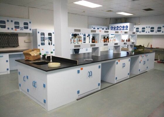 PP Structure Anti Corrosive Lab Work Benches With Reagent Shelf supplier