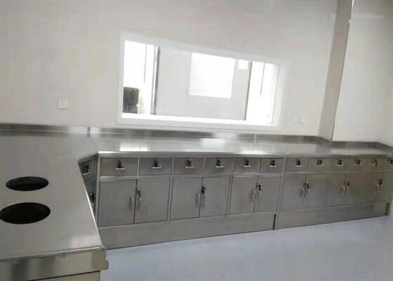 Floor Mounted Stainless Steel Laboratory Furniture For Hospital And Food Factory supplier