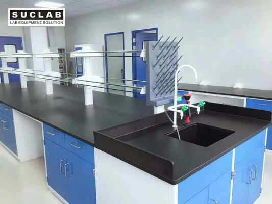 Blue Colour Storage Cabinet Laboratory Workstation For Cleanroom Usage supplier