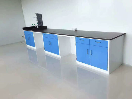 Blue Colour Storage Cabinet Laboratory Workstation For Cleanroom Usage supplier