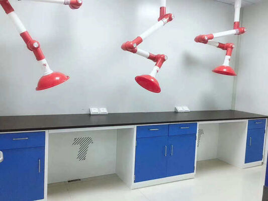 Blue Colour Storage Cabinet Laboratory Workstation For Cleanroom Usage supplier