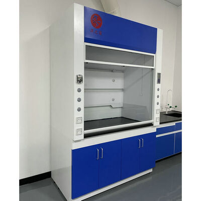 1.5m Length Galvanized Steel Lab Fume Hood Belong Ventilation Equipment In Laboratory Line supplier