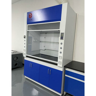 1.5m Length Galvanized Steel Lab Fume Hood Belong Ventilation Equipment In Laboratory Line supplier