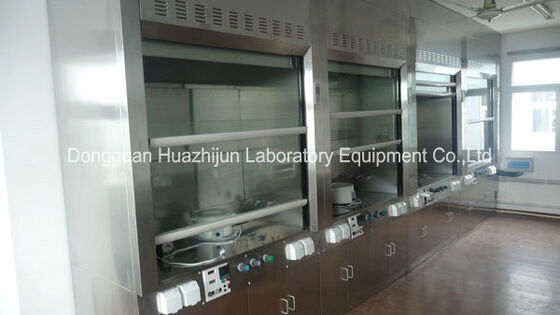 Science Lab Hoods PVC Track SS Lab Ventilation Hood , Science Lab Fume Hood Phenolic ...