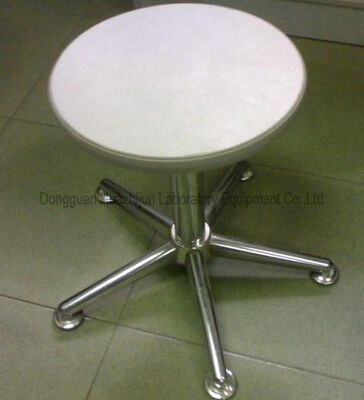 Pneumatic Adjustable Science Lab Chairs Round Swivel Type Without Back ...